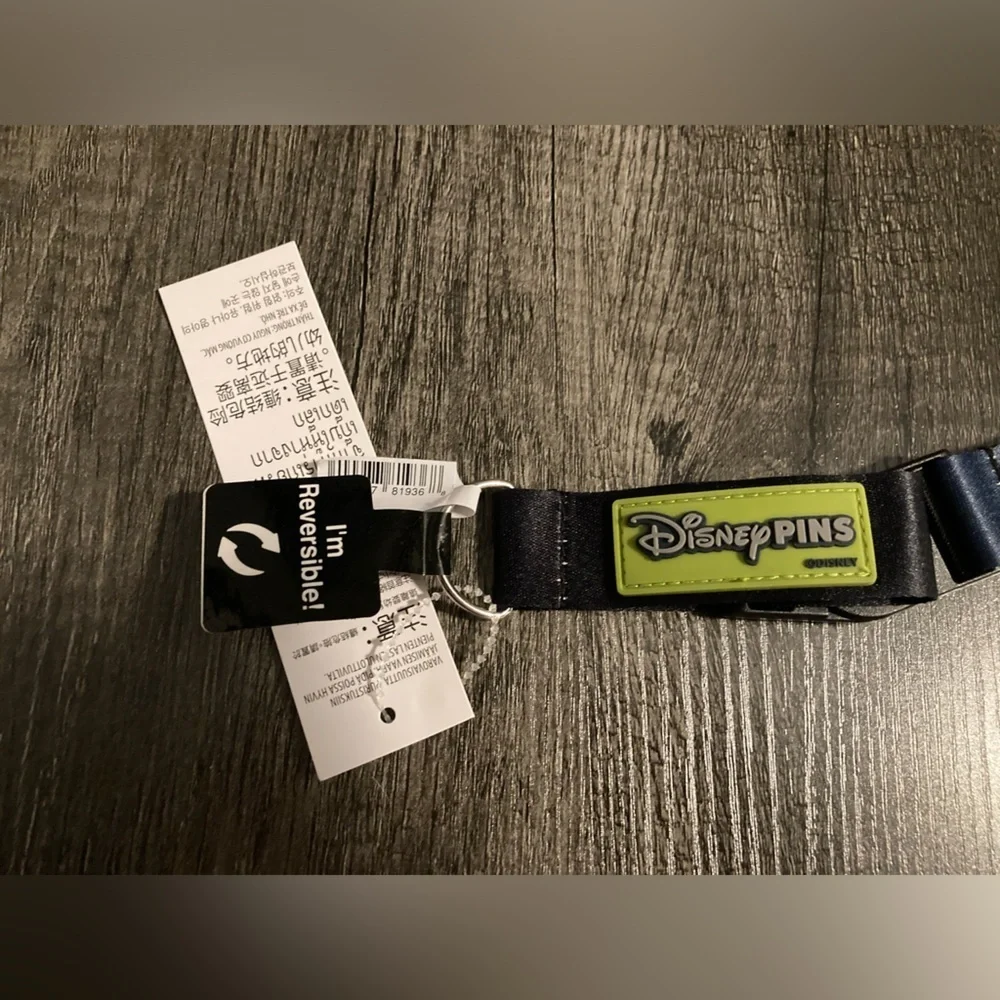 Disney Parks Haunted Mansion Reversible Pin Lanyard - Picture 8 of 10